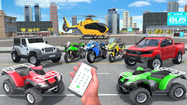 Indian Bike Game - Driving 3d android App screenshot 0